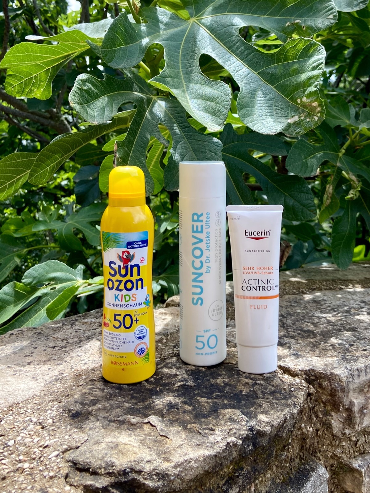 Eucerin Actinic Control Dr. Jetske Ultee Suncover SPF50 Sunozon Kids Sonnenschaum SPF50+