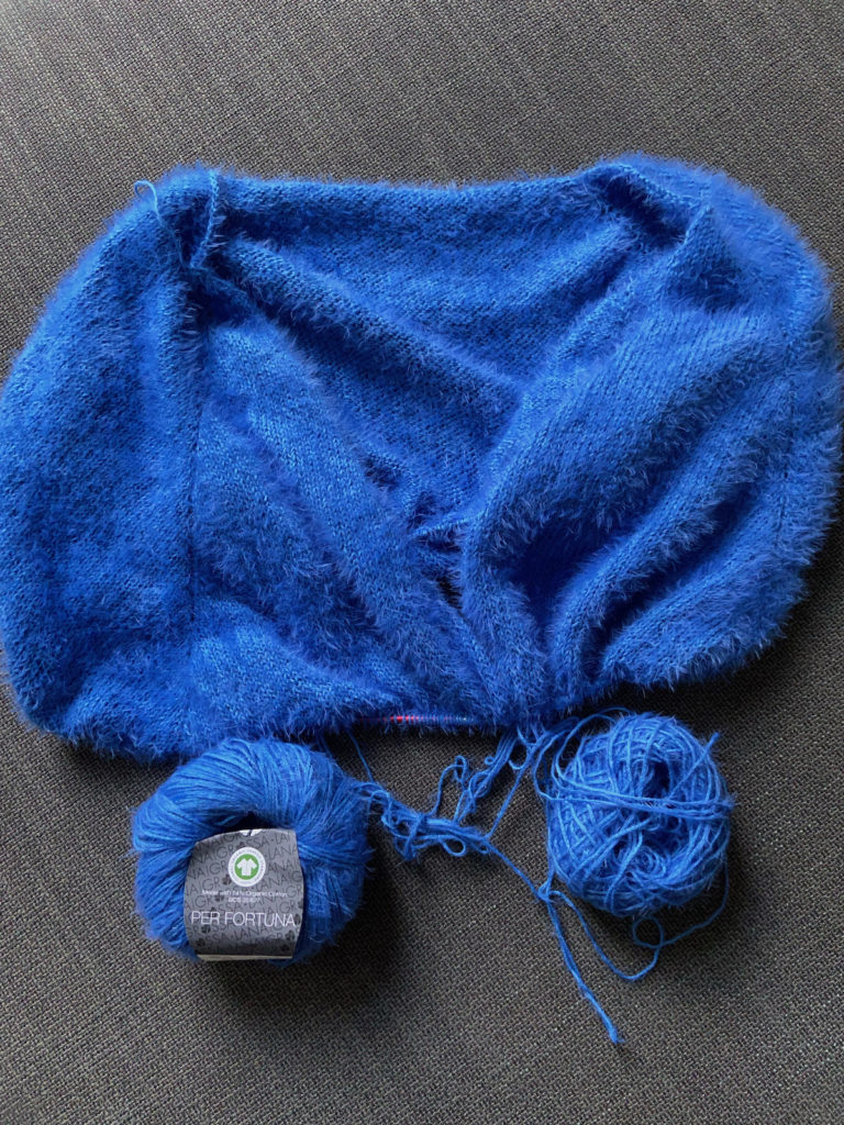 Fluffy Lana Grossa Per Fortuna blau