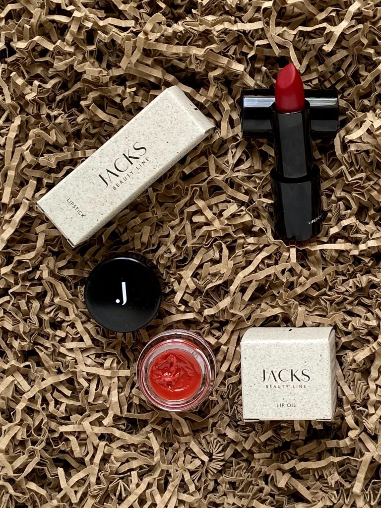Jacks Beauty Line Lipstick Rot Lip Oil