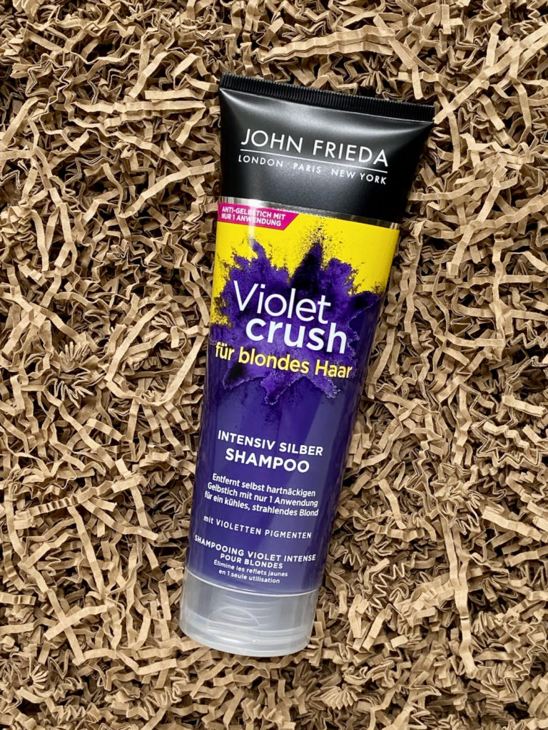 John Frieda Violet Crush Intensiv Silber Shampoo Tube
