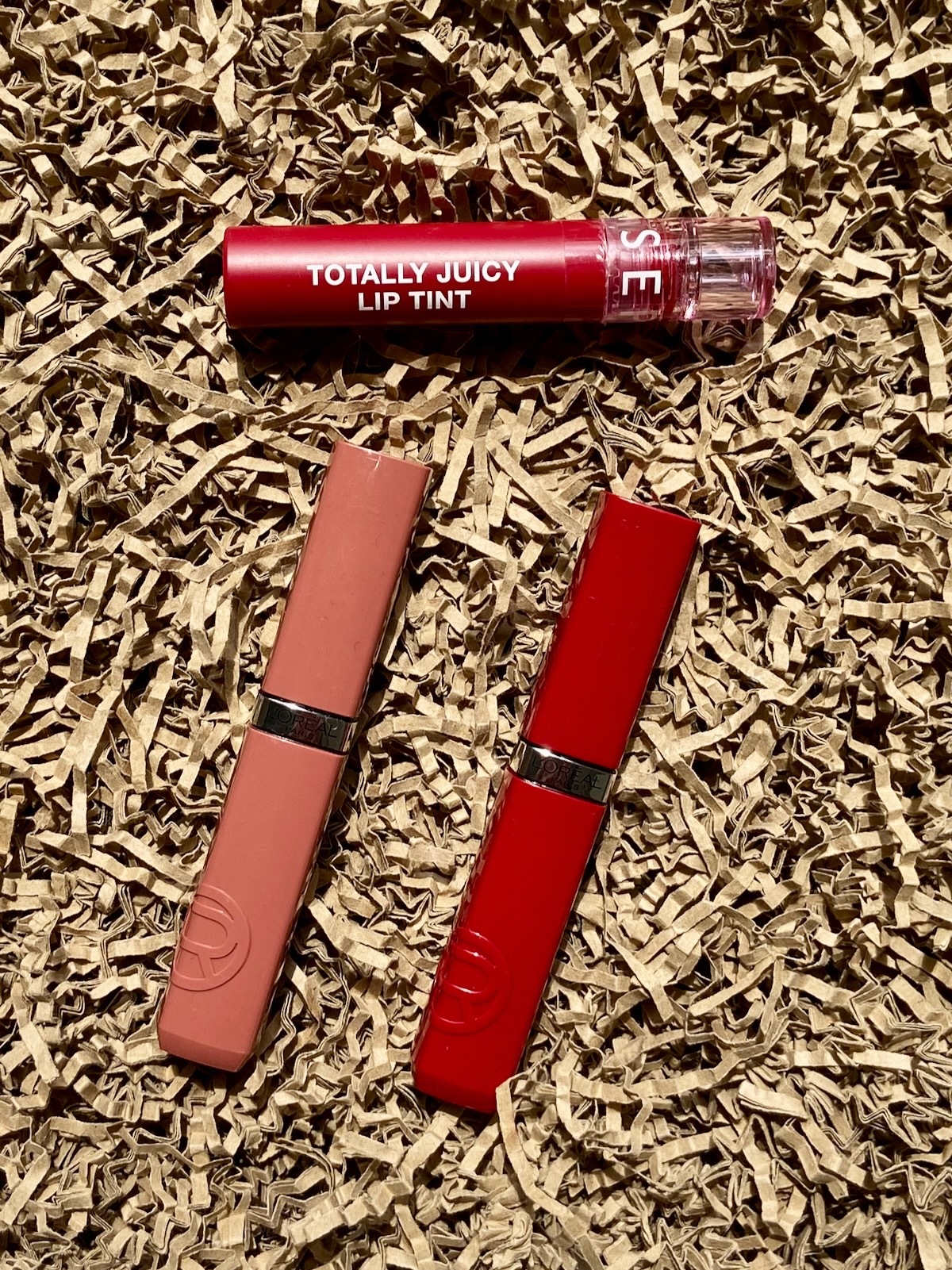 Sephora Totally Juicy Lip Tint Loreal Paris Infaillible Laque Resistance