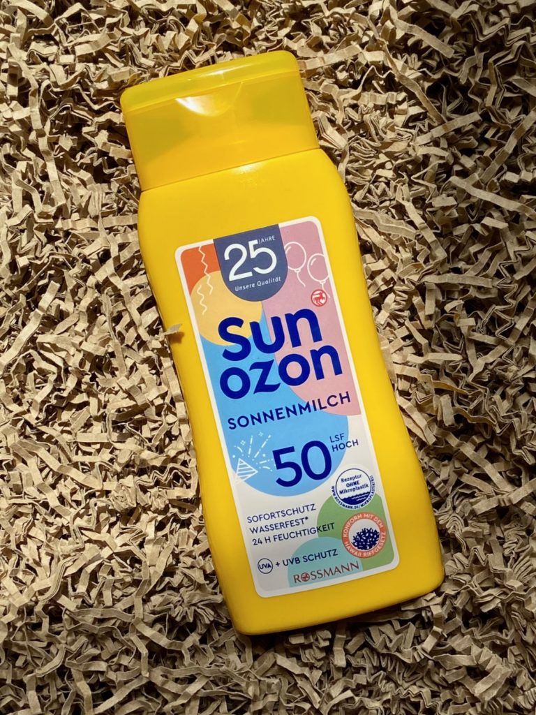 Sonnenschutz 2022 Sunozon Sonnenmilch 50