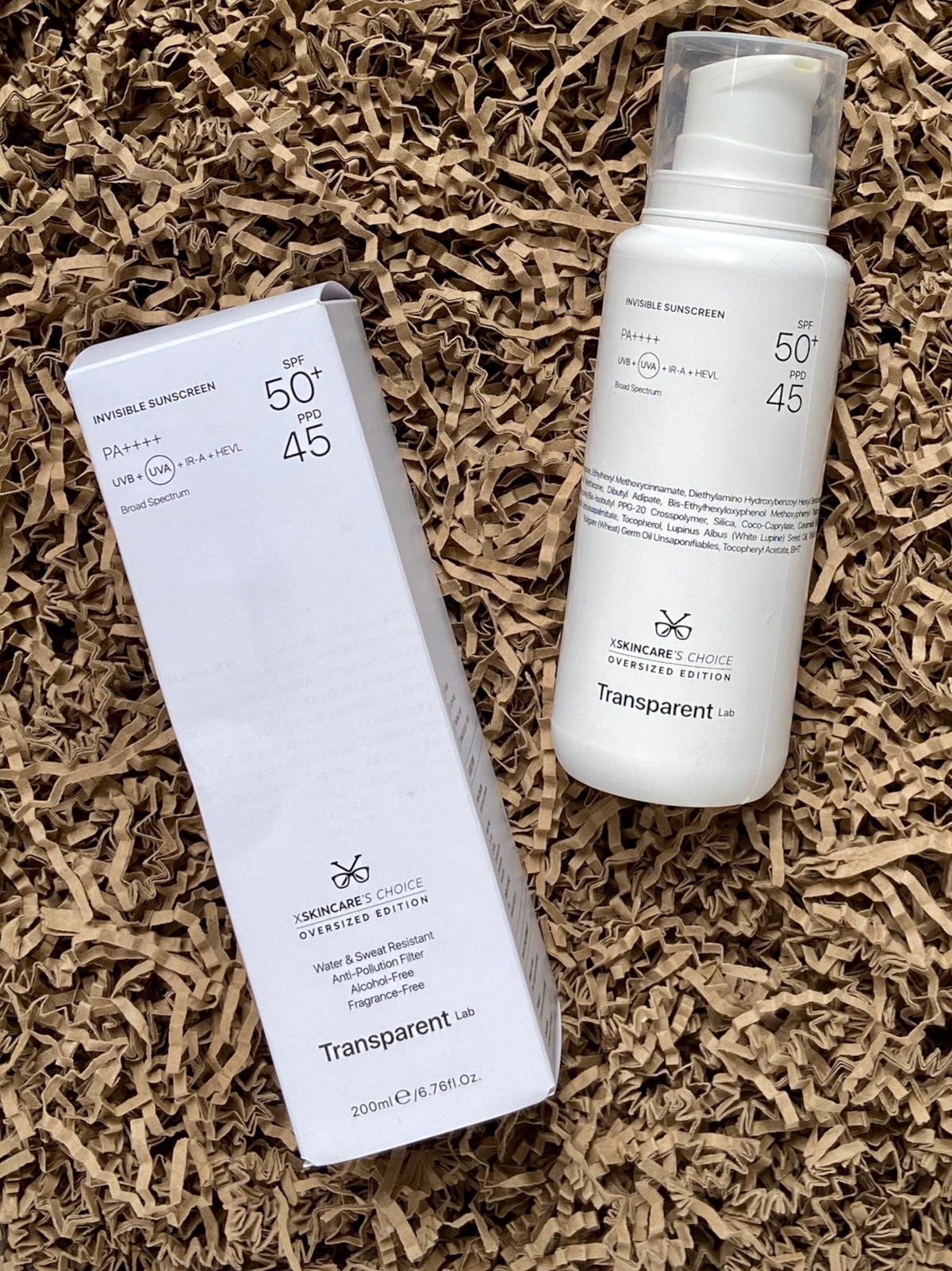 Transparent Lab Invisible Sunscreen SPF 50+